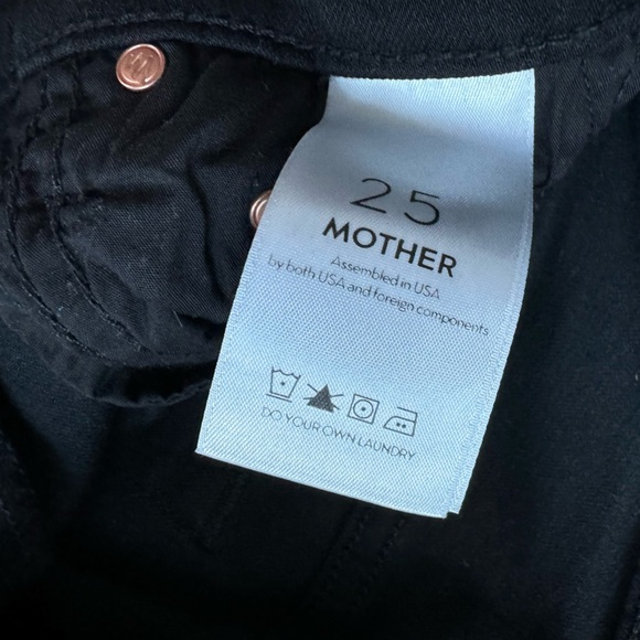 MOTHER Insider Crop Step Fray in Guilty Racer Sz 24 - Picture 9 of 14